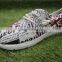 The national flag design Lazy laces up canvas shoes