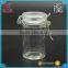 in stock 60ml 100% water-proof Clear Kitchen Food Storage Airtight Seal Lock Lid Jar/Glass Jar with Metal Clip                        
                                                Quality Choice
