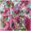 Flower Print Fabric/Flower Design Printed Chiffon Fabric/Printed Floral Chiffon fabric