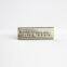 Fashion Personalized Metal Bag Label Tag Handbag Accessories Tag Metal Logo Plate