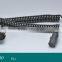 2015 high quality 15 pole steel wire braided rubber spiral steel wire hose