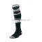 wholesale custom cheap striped club white blue soccer socks