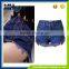 Europeamerican latest style irregular high waist shorts with holes