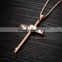 New Products 2016 Innovative Product Women Gold Cross Necklace