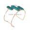 Custom jewelry factory OEM bangle bracelets with stones