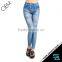 Women's Faux Jeans New women's Faux Blue Jean Leggings