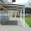 DIY carport with aluminum frame polycarbonate roof for your car