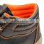 Anti-Puncture PU Injection Slip Suede Leather Safety Shoes