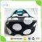 High Quality White Dot Neoprene Cooler Lunch Bag for Promotional