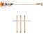 Grounding connection copper bonded threaded earth rod