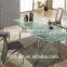 Z608-2 room furniture high back Black metal Dining Chairs modern