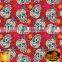 Excellent Quality Red Feature Sugar Skull Dazzle Graphic Hydrographic Film No.DGDAS0197 Skull Water Transfer Printing Film