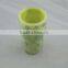 3"*6" England pattern carved flameless pillar led candle