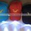 Custom Logo 5 White Led lights Baseball Cap Hunting Camping Led Light Bottle Cap