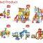 HIQ 86pcs plastic tech city big building bricks toys