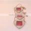 Factory supplier newest photo frame nice heart shape three home decoration