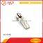 Engraved design metal zipper puller for handbags accessories