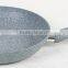 Aluminium pressed non stick diamond coating frying pan