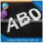 ABS car stickers with 3M glue which won't hurt cars