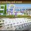 White Resin Folding Chairs For Wedding JC-H27