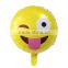 2016 Whosale Inflatable Advertising Printed Emoji Foil Balloon For Party
