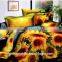 Elegant Flower Printing Colorful Magic Guangzhou Wholesale 3d Duvet cover set