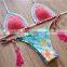 Crochet Top and Elastic Bottom Style Hand Crochet Sexy Swimwear