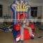 2015 hot inflatable birthday throne