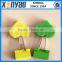 Custom logo print plastic binder clip