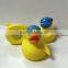 Plastic toy decoration company event gifts weighted duck