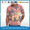 Digital print men tshirts wholesale t shirt OEM polyester customized shirts