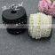 wholesale fancy rhinestone and pearl applique neck designs for girls dress,pearl rhinestone lace trim for DIY fashion skirt