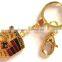 Hot sale brand OEM custom metal keychain