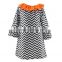 2016 Kaiyo kids Halloween clothes ruffle dress daily wear dress OEM service baby clothes factory