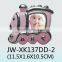 Wholesale cute angela baby birthday picture frames pink color and sliver plating