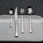 silver custom flatware set round handle german flatware for hotel and restaurant household gift dealer and wholesale