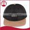 metal plate snapback cap Pu snapback cap /hip hop cap