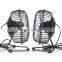 Quietness table desk fan USB metal mini fans