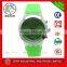 custom logo printed japan movt watch 2035, silicone strap japan movt watch R0663