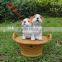 Mini dog figurines garden decoration product wholesale