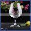 Popular customized large decorative wine glasses/ brandy glass for wedding