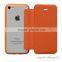 Newest product flip leather case for iphone 5c