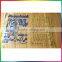 beautiful letter blue gold glitter sticker