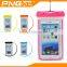PNGXE Hot selling IPX8 certified universal pvc mobile phone waterproof bag waterproof bag