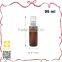55ml special amber clear PET bottle with lotion pump