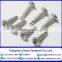 Self-drilling and tapping screws with collar ,Hexagon flange head , HDG /Galvanized with black /yellow zinc plated/blue white