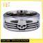 jingli jewelry cheap wholesale mens biker rings,custom biker wedding rings (HS-041)