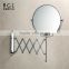 bathroom accessories mirror wall mount brass design chrome planting wall mirror