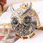 MYLOVE high quality colorful rhinestone owl necklace