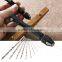 Precision Pin Vise Model Hand Drill Set with Twist Drill Bits Set of 11